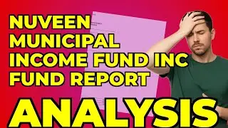 My Nuveen Municipal Income Fund Take: Risks & Rewards