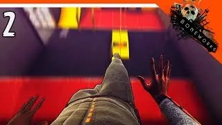 Unreal Parkour in VR ✔️ Boneworks Walkthrough in Russian