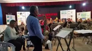 PIANOJA E VJETER. TENOR SAKSOPHON AGRON REXHA. & BANDA FRYMORE SHKODER.DIRIGJENT KUJTIM ALIJA.