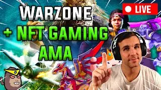 🔴 LIVE: WARZONE + NFT GAMING AMA - Crypto Gaming Questions Answered! | 6 PACK GAMING