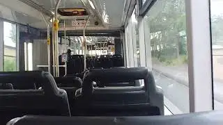 Finally Hillsbus Volvo B10MA Custom Coaches CB50 Bendy Bus m/o 8435@607x to City QVB