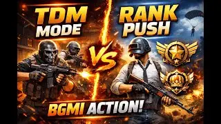 TDM BEAST MODE 💀 | RANK PUSH FROM ZERO ⚡ BGMI