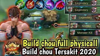 Build chou full physicall 2020||Build chou tersakit 2020|| mobile legend bang bang🔥🔥