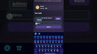 How to Earn Free Bitcoin | Tapswap Code | #tapswapcode