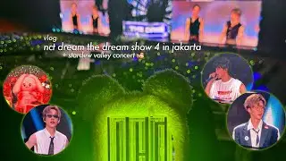 vlog | fresh grad going solo to nct dream TDS 4 in jakarta & stardew valley concert