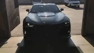 2917 Camaro ZL1 front protected with #suntekultra PPF & Pinnacle Series window film!