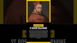 September 17 | St. Robert Bellarmine, Jesuit Saint & Doctor of the Church #saintoftheday  #shorts