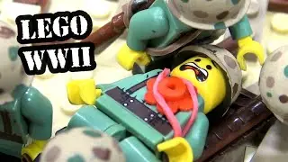 LEGO WWII Bloody Nose Ridge Attack from Battle of Peleliu