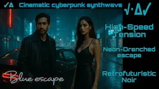 Blue Escape - Speed Just Speed #music #cyberpunk  #synthwave  #retrowave