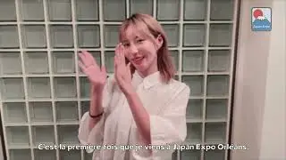 La seiyuu Uki Satake &agrave; Japan Expo Orl&eacute;ans !