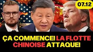 Grande tension en Asie : la Chine encercle le Japon, r&eacute;action de Trump !