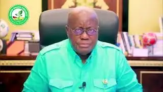 President Akuffo Addo on green ghana project