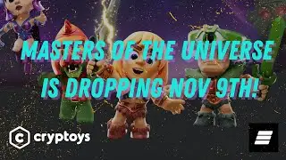 Cryptoys Is Bringing Back Masters Of The Universe With Rare Playable Collectibles! | Dropping Nov. 9