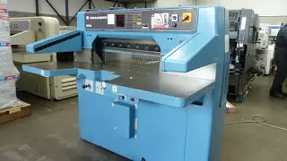 Used Wohlenberg 76 SPM guillotine for sale # 1994