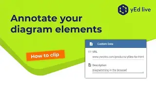 yEd Live: Custom Data
