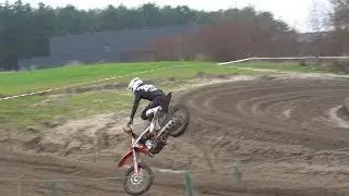 Glenn Coldenhoff raw practice and horror crash from Lommel