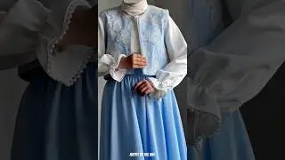 Pinteresty Aesthetic Eid Hijab Outfit🦋 #outfitideas #fashion #styling #grwm  #hijab #comfy #ootd