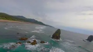 Cannon Beach via Fpv Drone - 4K