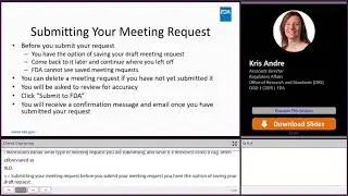 Pre ANDA Interactions with the FDA 6of16 Generic Drugs Forum 2020