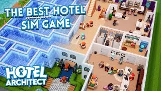 Softly Spoken ASMR 🏨 This is the BEST Hotel Sim Game ✨ Hotel Architect
