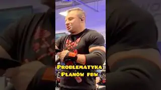Problematyka plan&oacute;w FBW #fbw #fullbodyworkout