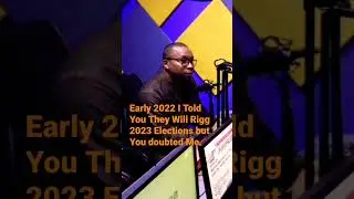 I Told You 2023 Nigerian Presidential Elections will be Rigged. #nigeria #peterobi #tinubu #inec