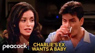 Two and Half Men | Charlie’s Ex-Girlfriends Wants to Have a Child