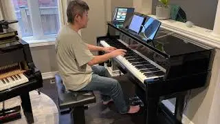 Entrance to Infinity Castle piano arr. Animenz ~ Demon Slayer, Garritan CFX / Yamaha N1X