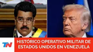 HIST&Oacute;RICO ATAQUE DE ESTADOS UNIDOS A VENEZUELA: TRUMP CONFIRM&Oacute; LA CAPTURA DE MADURO