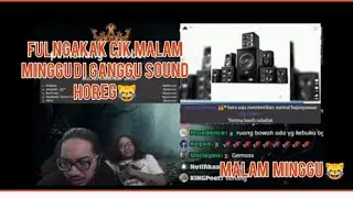 Mas reza live malam minggu terbaru ful ngakak di kagetin sound effect 😹😹#rezaauditore 