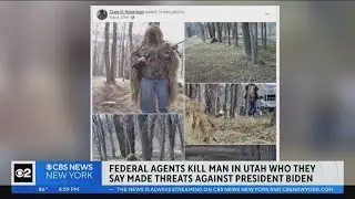Federal agents kill man in Utah who they say made threats against Biden