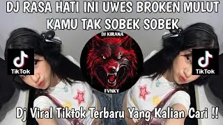 DJ RASA HATI INI UWES BROKEN MULUT KAMU TAK SOBEK SOBEK || DJ AKU RAPOPO - JUPE SOUND NAN GGS REMIX 