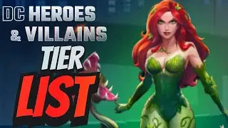 RANKING DC HEROES & VILLAINS CHARACTERS FROM BEST TO WORST!!