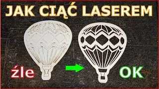 Jak ciąć laserem. Kolejność cięcia | How to cut anything with a laser?