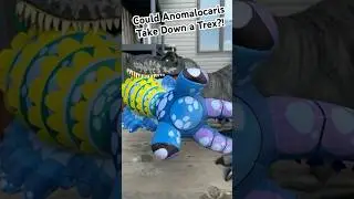 Could Anomalocaris Win in a fight against Tyrannosaurus rex?!?