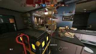 Caveira 1v4 defend on site | Coastline | Tom Clancy's Rainbow Six Siege