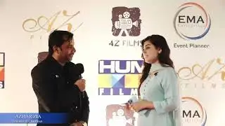 Azhar Zia (EMA Enterprises) on Managing Hum Sab Premiere | Red Carpet Interview