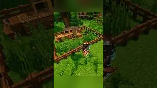 🏠 Rabbit House in Minecraft | Cute Build #viral #shorts #yotubeshorts #minecraft