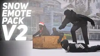 SNOW EMOTE PACK V2 - FiveM Custom Animation Pack