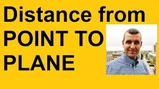 Distance from point to plane