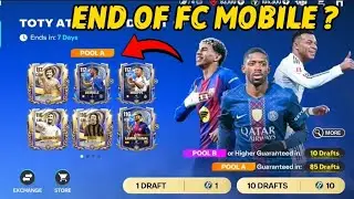 NEW DRAFT SYSTEM | HOW DID EA MESSED UP TOTY EVENT NO GEMS PACK PHASE 2 TOKENS IN FC MOBILE 26