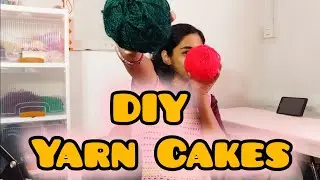 How To Make Yarn Cakes Without A Winder