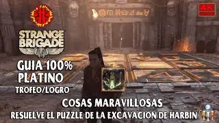 Strange Brigade | Guia 100% Platino | Trofeo/Logro | Cosas maravillosas