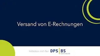 E-Rechnungsversand leicht gemacht Tutorial (in der Sage 100) 🚀