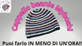 Cappello #beanie #Myboshi in meno di un'ora!!