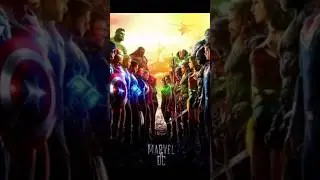 DC cast vs Marvel cast #marvel#dc#shorts#ironman#thor#hulk