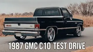 *ПРОДАНО* Тест-драйв GMC C10 1987 года выпуска, двигатель 350, коробка передач 700R4, кондиционер...