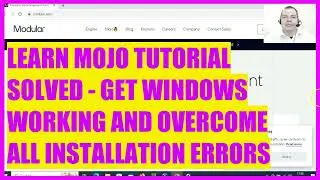 LEARN MOJO TUTORIAL - 17 HOW TO GET WINDOWS INSTALLATION WORKING OVERCOME ALL THE ERRORS