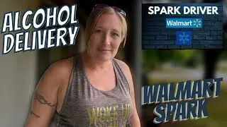 Walmart Spark Alcohol Order Process | ID Scanning Process | Spark Driver App Glitch | Missing Tips