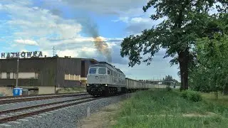 BR232-443 z węglarkami | Hajn&oacute;wka